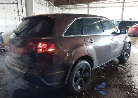 2010 Acura Mdx Technology Package z USA, uszkodzony, nr VIN 2HNYD2H65AH524778